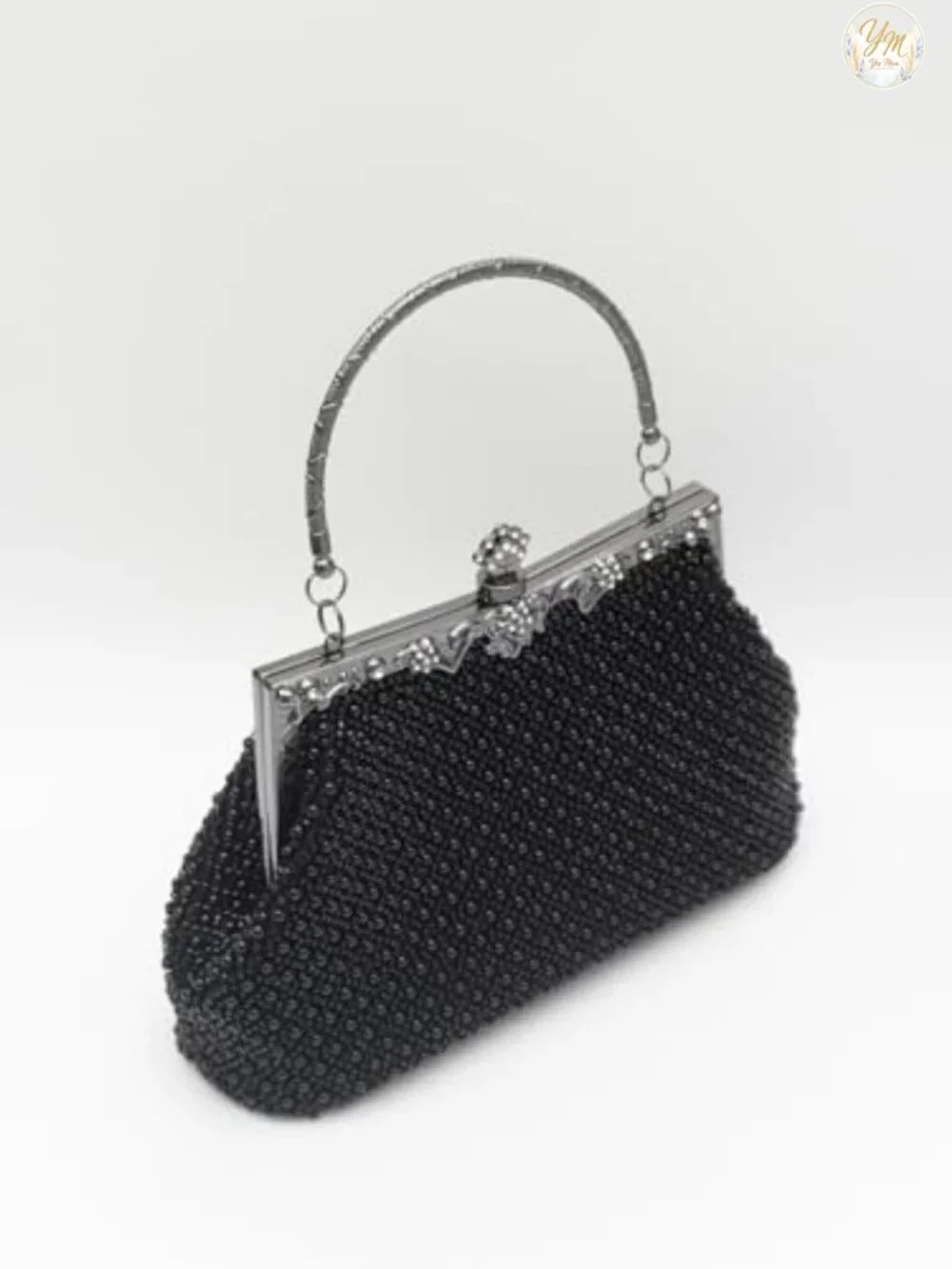 1920s Vintage Beaded Evening Bag Clutch Purse for Women, Handcrafted with Chain